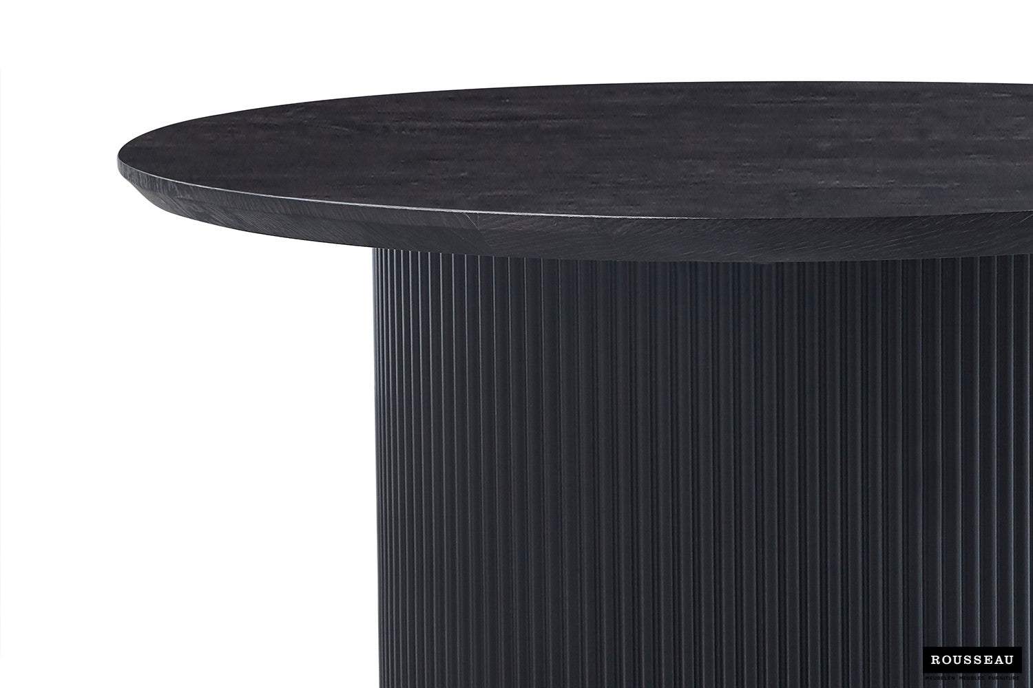 Salontafel 'Lagos' 80 cm Rond Decor Donkerbruin