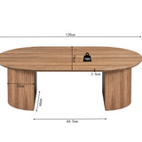 Salontafel 'Lagos' 120 cm Decor Oude Eik