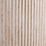 Salontafel 'Lagos' 120 cm Ovaal Decor Travertin Beige