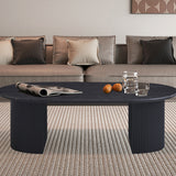 Salontafel 'Lagos' 120 cm Ovaal Decor Donkerbruin