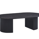 Salontafel 'Lagos' 120 cm Ovaal Decor Donkerbruin