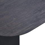 Salontafel 'Lagos' 120 cm Ovaal Decor Donkerbruin