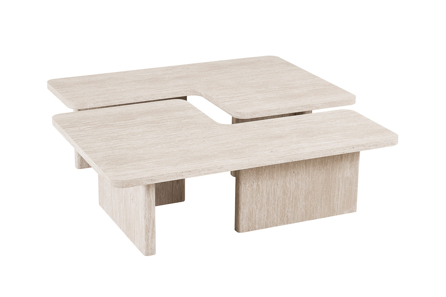 Salontafel 'Arallo' Decor Travertin Beige