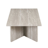 Salontafel 'Litar' Decor Travertin Grijs