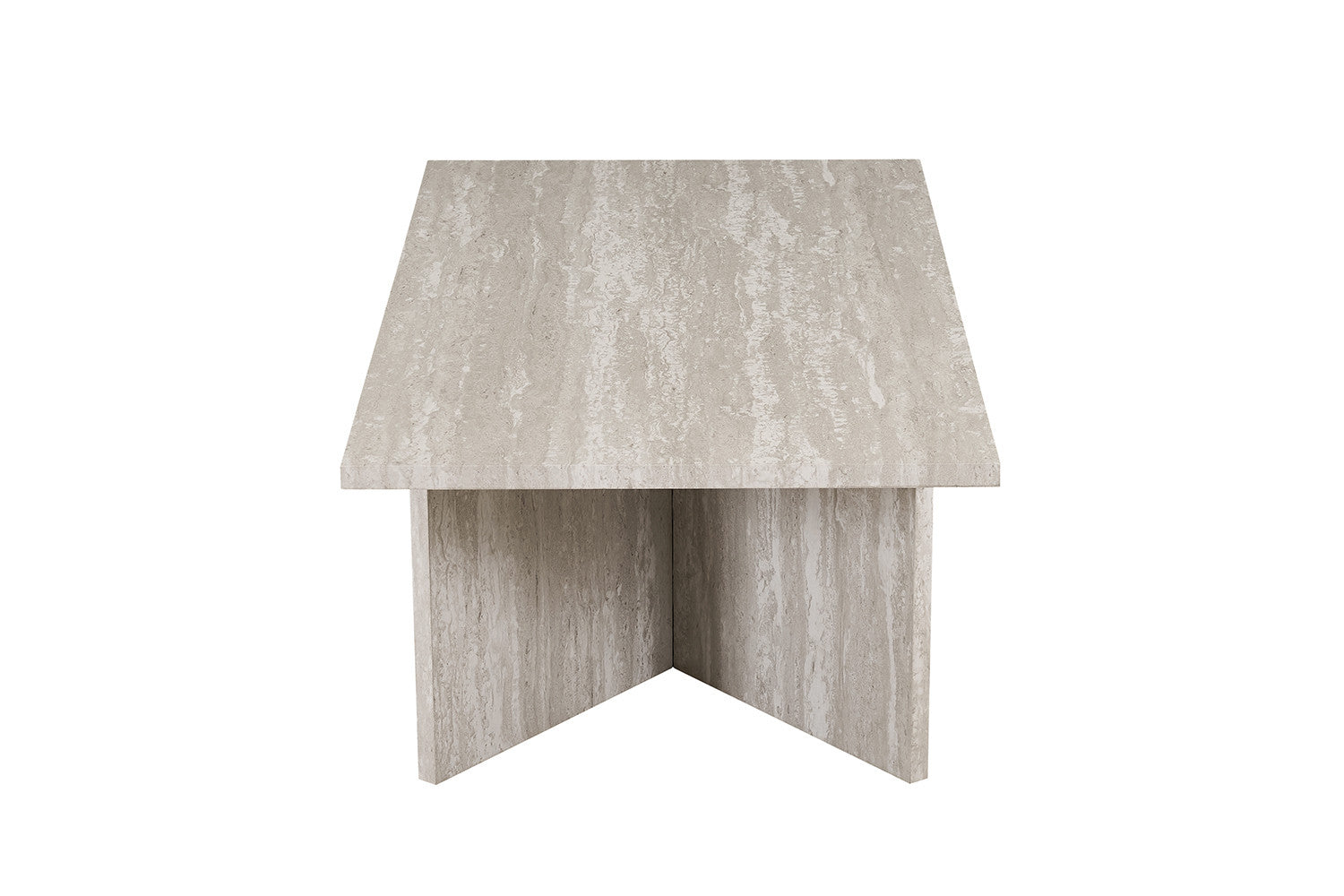 Salontafel 'Litar' Decor Travertin Grijs
