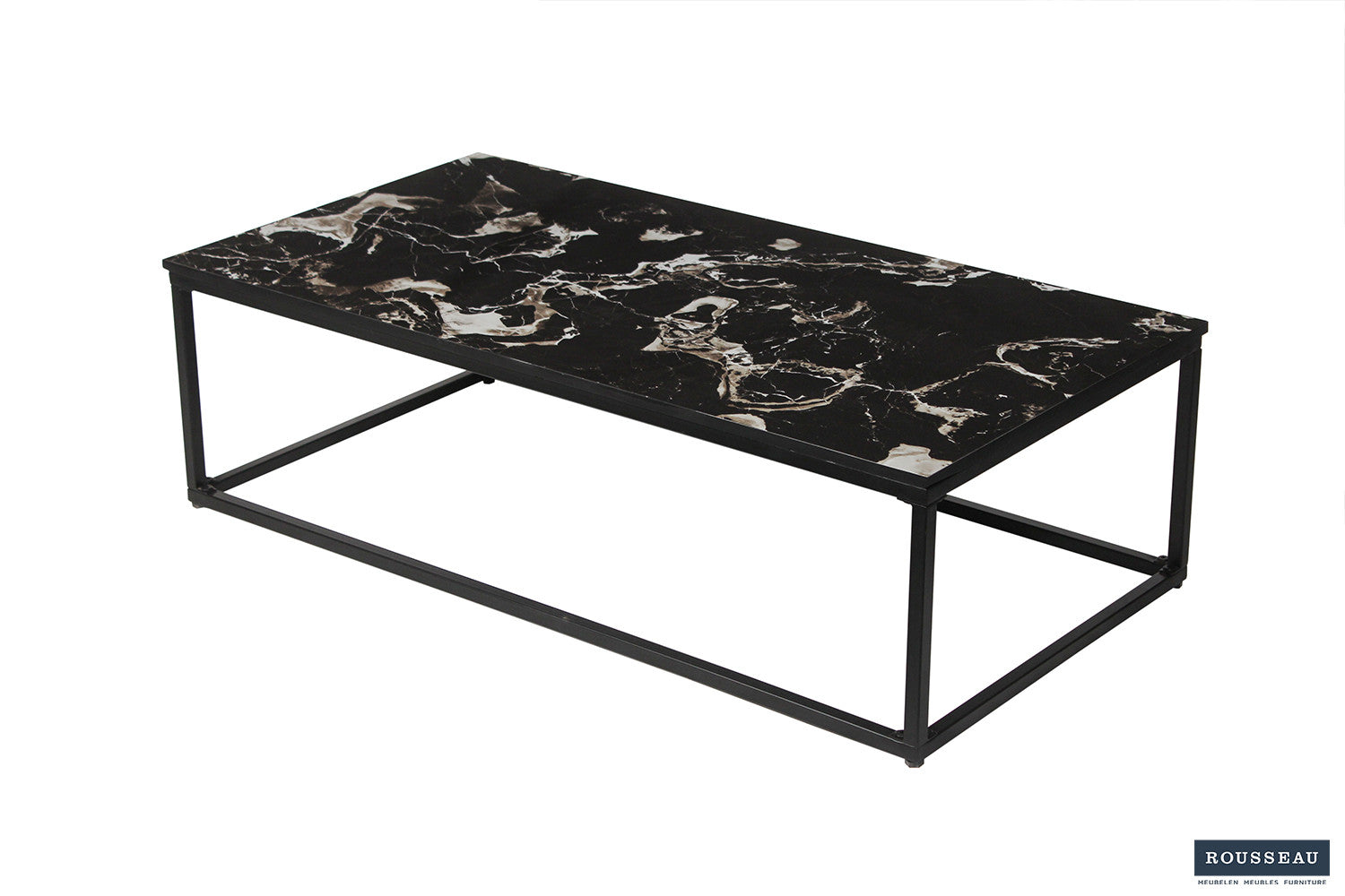 SALE - Salontafel 'Livorno' Composiet Marmer Zwart