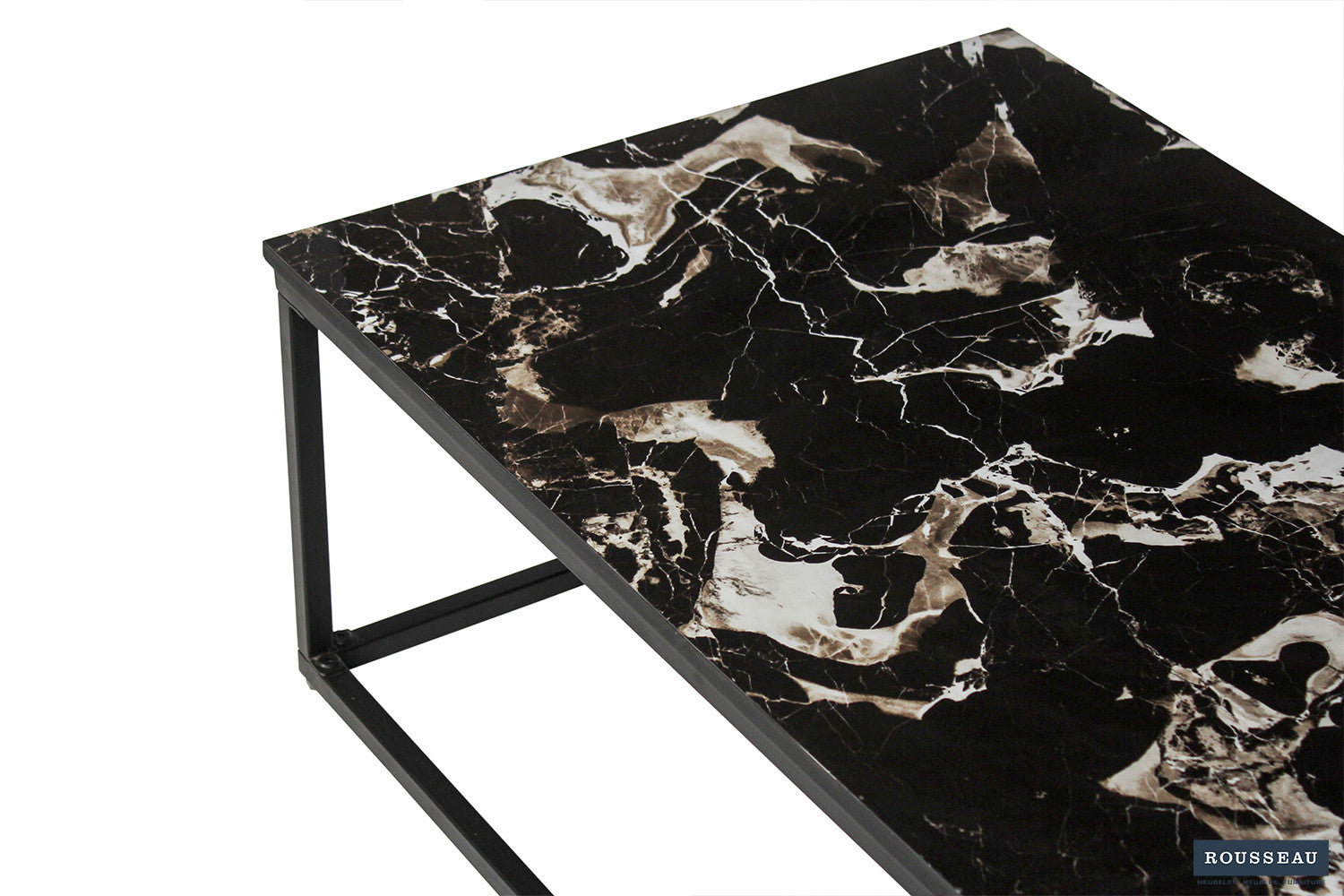 SALE - Salontafel 'Livorno' Composiet Marmer Zwart