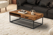 Salontafel 'Madeira' met lade Mangohout