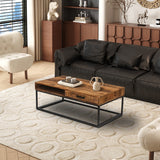 Salontafel 'Madeira' met lade Mango hout