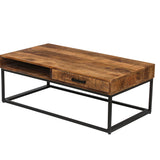 Salontafel 'Madeira' met lade Mango hout
