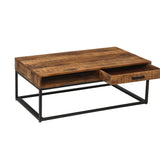 Salontafel 'Madeira' met lade Mango hout