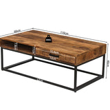 Salontafel 'Madeira' met lade Mango hout