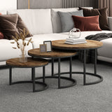 Salontafel 'Arnod' 3-delig Mango hout