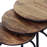 Salontafel 'Arnod' 3-delig Mango hout