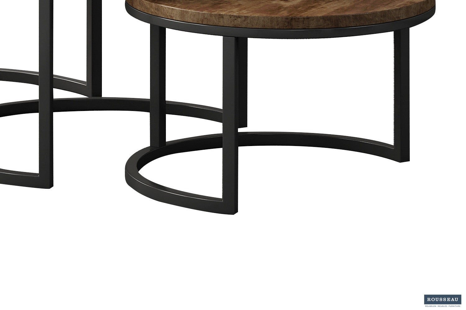 Salontafel 'Arnod' 3-delig Mangohout