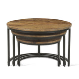 Salontafel 'Arnod' 3-delig Mango hout