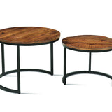 Salontafel 'Goja' 2-delig Mangohout