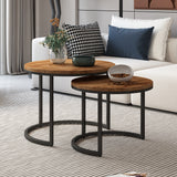 Salontafel 'Goja' 2-delig Mangohout