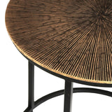 Salontafel 'Alicia' 3-delig Zon Goud