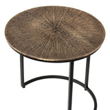 Salontafel 'Alicia' 3-delig Zon Goud