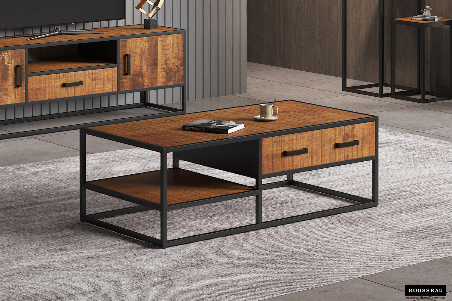 Salontafel 'Madeira' 120 cm Mangohout