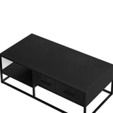 Salontafel 'Madeira' 120 cm Mango hout zwart