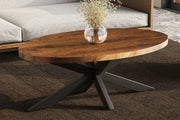 Salontafel 'Madeira' Ovaal Mangohout