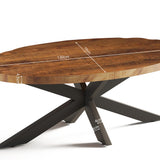 Salontafel 'Madeira' Ovaal Mango hout