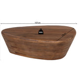 Salontafel 'Evan' Mango hout Lichtbruin