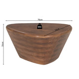 Salontafel 'Matteo' Mango hout Lichtbruin