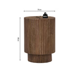 Bijzettafel 'Victor' Mango hout Lichtbruin