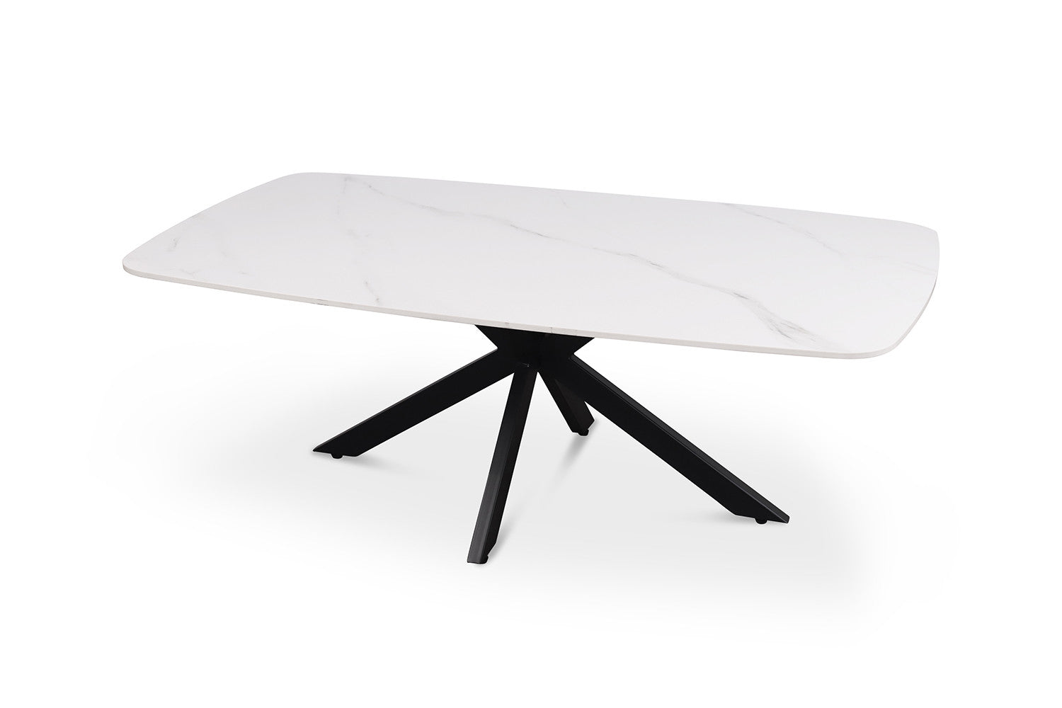 Salontafel 'Apollo' 130 cm Deens Ovaal Steen Wit