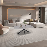 Salontafel 'Apollo' 130 cm Deens Ovaal Steen Grijs