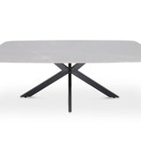 Salontafel 'Apollo' 130 cm Deens Ovaal Steen Grijs