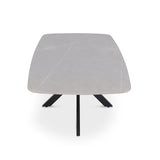 Salontafel 'Apollo' 130 cm Deens Ovaal Steen Grijs