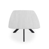 Salontafel 'Apollo' 130 cm Deens Ovaal Steen Baroque Grijs