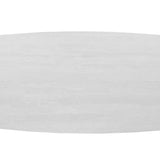 Salontafel 'Apollo' 130 cm Deens Ovaal Steen Baroque Grijs