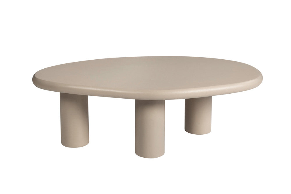 Salontafel 'Tavira' 120 cm Cementbeige