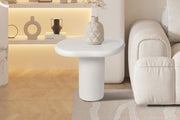 Salontafel 'Tavira' 58 cm Cement Wit
