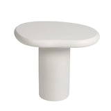 Salontafel 'Tavira' 58 cm Cement Wit