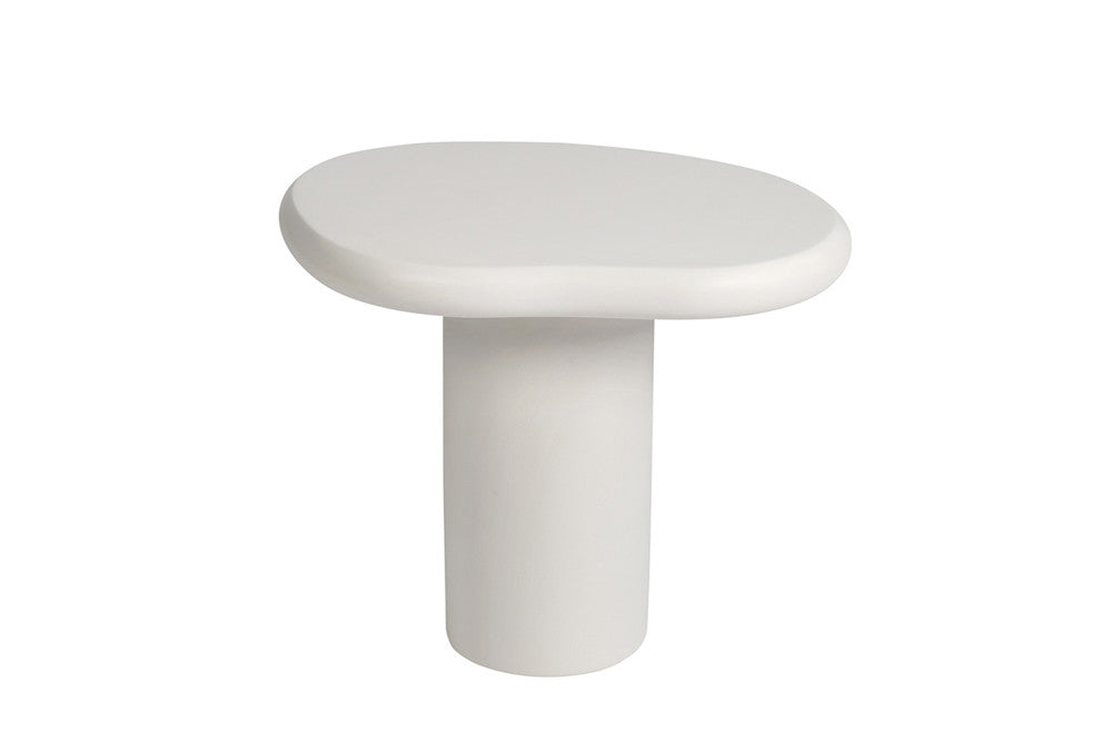 Salontafel 'Tavira' 58 cm Cement Wit
