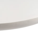 Salontafel 'Tavira' 120 cm Ovaal Cement Wit