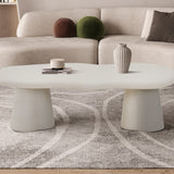 Salontafel 'Faro' 130 cm Organisch Cement