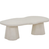 Salontafel 'Faro' 130 cm Organisch Cement