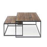 Salontafel 'Quinn' 2-delig Mango hout