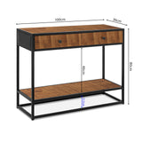 Console 'Ace' Mango hout