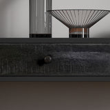 Console 'Ace' Mango hout Zwart