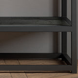 Console 'Ace' Mango hout Zwart