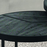 Salontafel 'Laveu' 2-delig Mango hout zwart