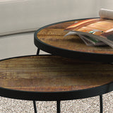 Salontafel 'Lars' 2-delig Mango hout